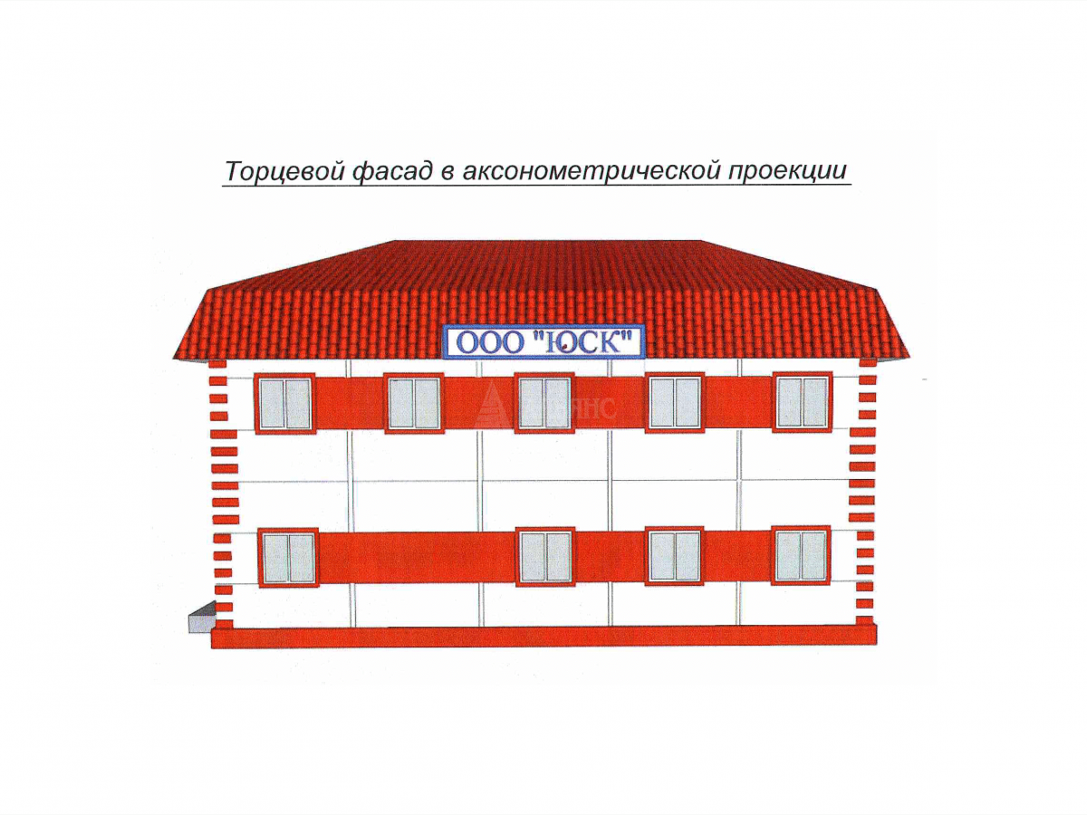 3D визуализация Офис из сэндвич-панелей - фото 9