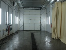 СТО с административными помещениями в г. Котельнич из сэндвич-панелей, построенная компанией Альянс - СТО с административными помещениями в г. Котельнич, СТО с административными помещениями площадью 575 кв.м.