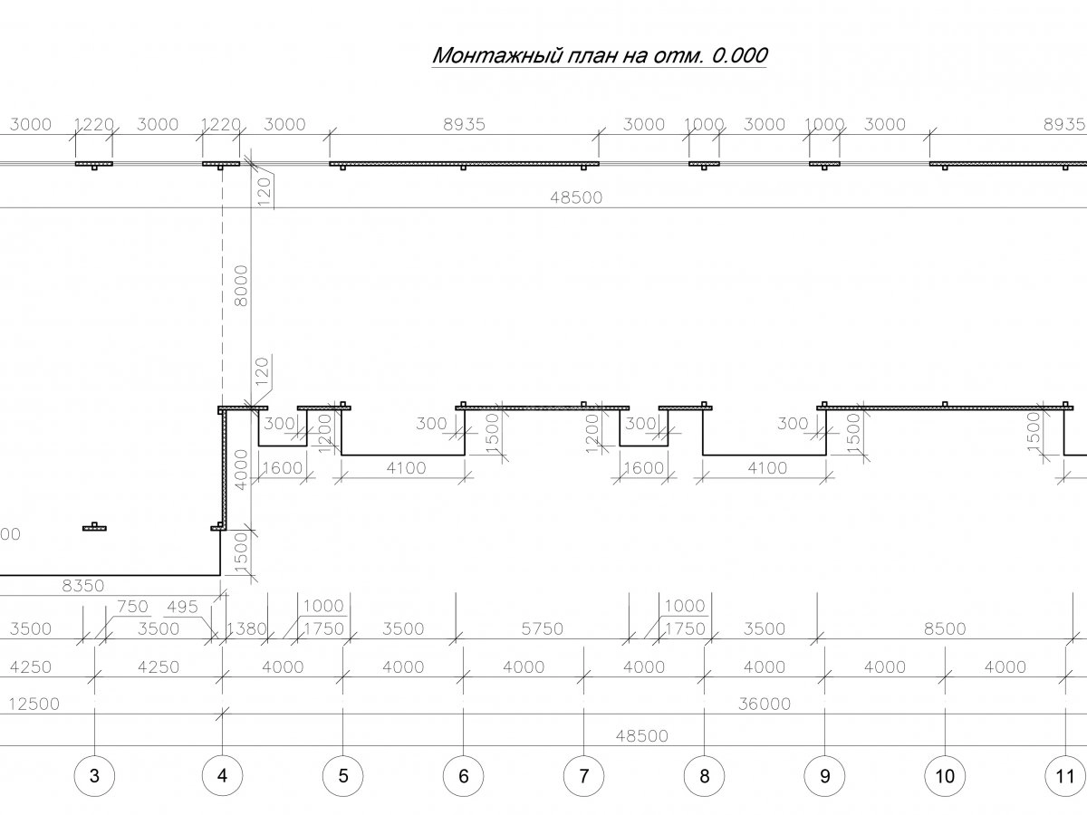 3D визуализация Проект грузового гаража из сэндвич-панелей - фото 10