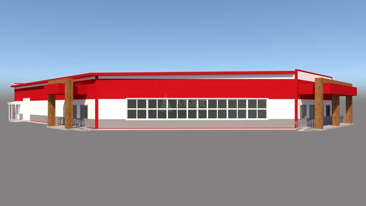 3D визуализация Магазин - фото 2